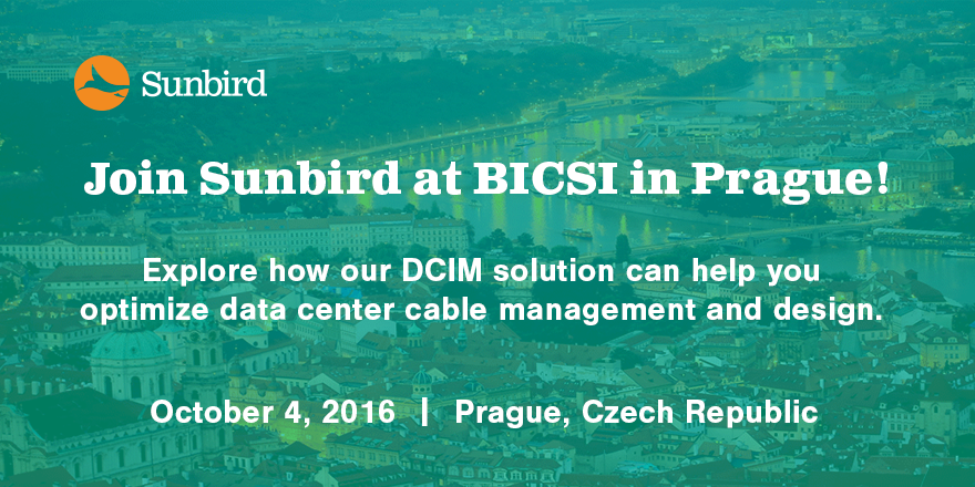 Join Sunbird at BICSI in Prague | Sunbird DCIM